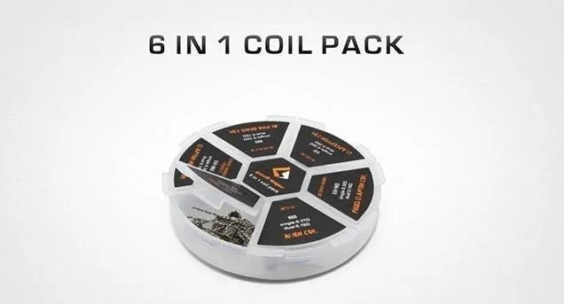 Geekvape 6 in 1 Coil Pack | 20 Pre-made Coils | bearsvapes.co.uk