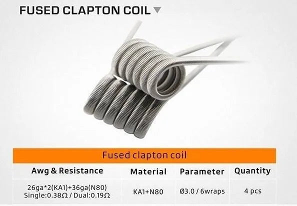 Geekvape 6 in 1 Coil Pack | 20 Pre-made Coils | bearsvapes.co.uk
