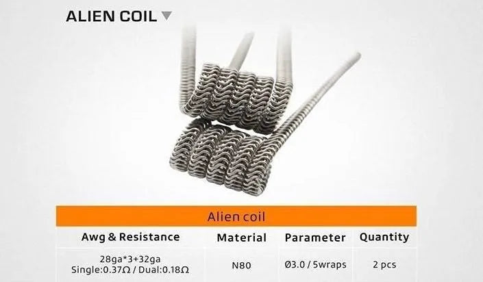 Geekvape 6 in 1 Coil Pack | 20 Pre-made Coils | bearsvapes.co.uk