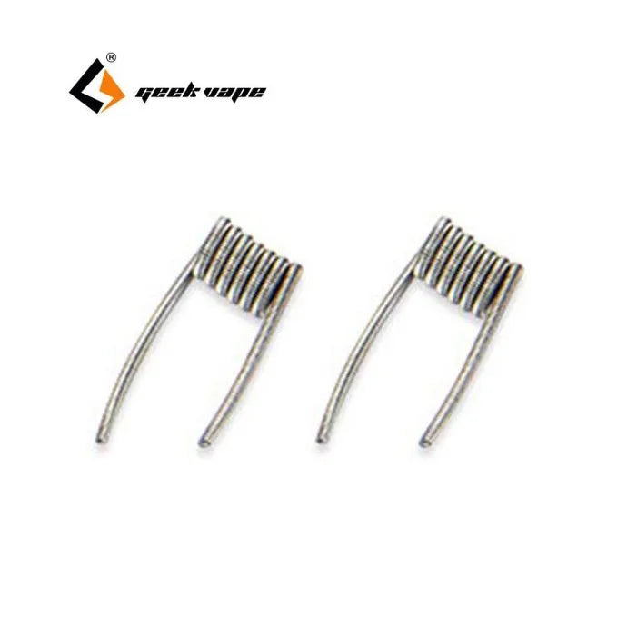 Geekvape Fused Clapton Coils 0.9ohm | 2 Pk & Cotton | bearsvapes.co.uk