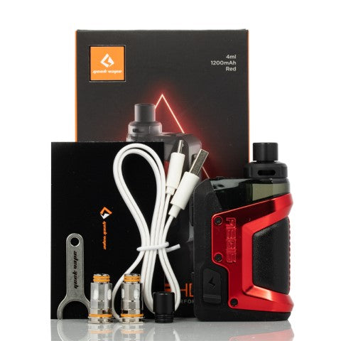 Geekvape Aegis Hero Pod Vape Kit FREE EXTRAS | bearsvapes.co.uk
