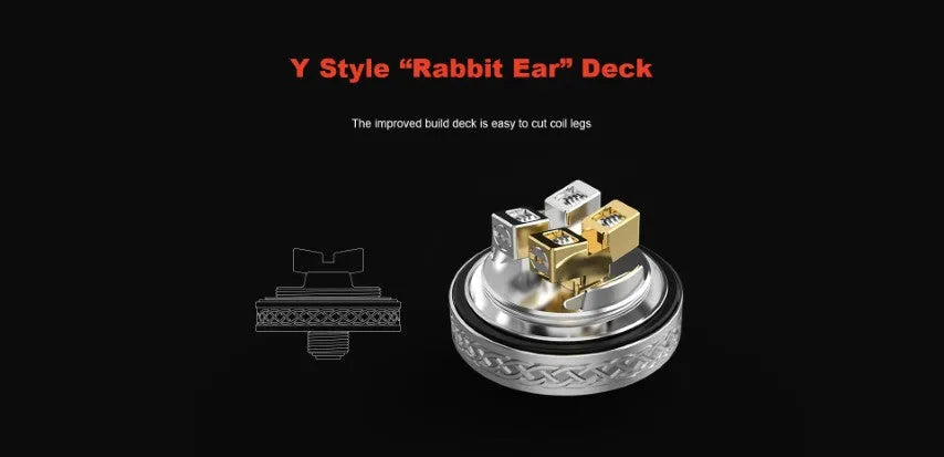 Hellvape Dead Rabbit V2 RTA | Dual Coil 25mm RTA | bearsvapes.co.uk