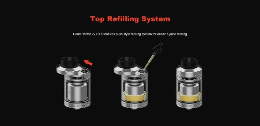 Hellvape Dead Rabbit V2 RTA | Dual Coil 25mm RTA | bearsvapes.co.uk