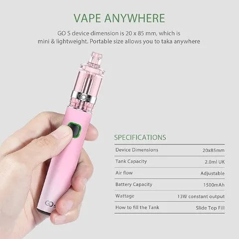 Innokin Go S Starter Vape Kit | 1500mAh MTL Kit | bearsvapes.co.uk