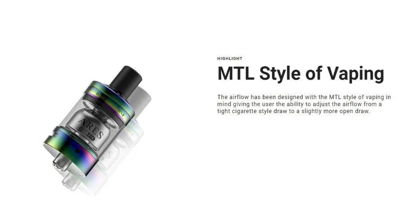 Innokin Ares MTL RTA  | bearsvapes.co.uk