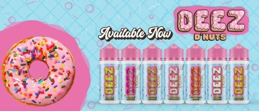 DEEZ Dnuts Shortfill 100ml 5 for 4 Offer | bearsvapes.co.uk