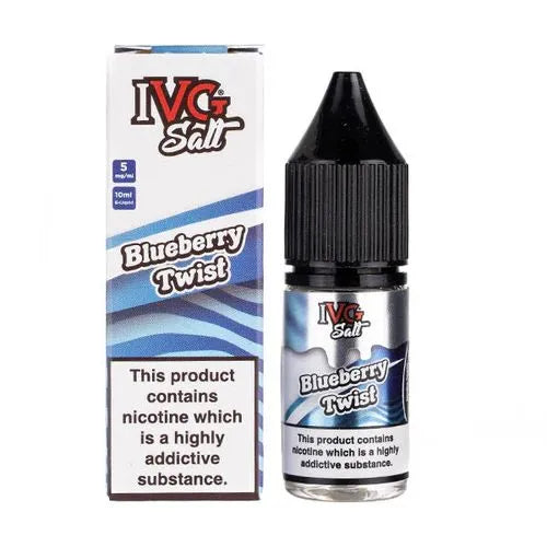 IVG Blueberry Twist Nic Salt 4 for 3 Offer | bearsvapes.co.uk