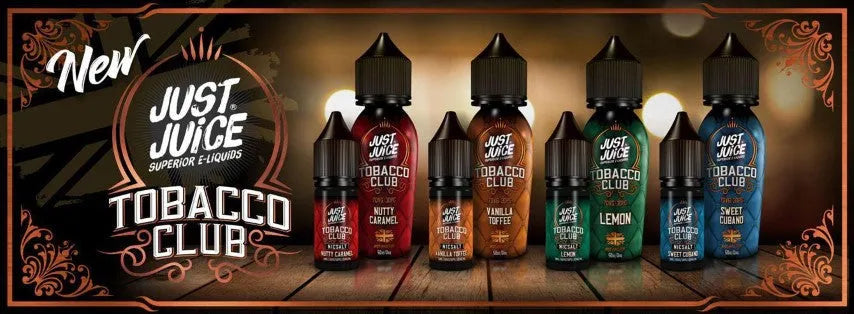 Juice Tobacco Club Nic Salts 4 For 3 Offer | bearsvapes.co.uk