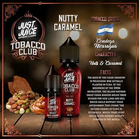 Juice Tobacco Club Nic Salts 4 For 3 Offer | bearsvapes.co.uk