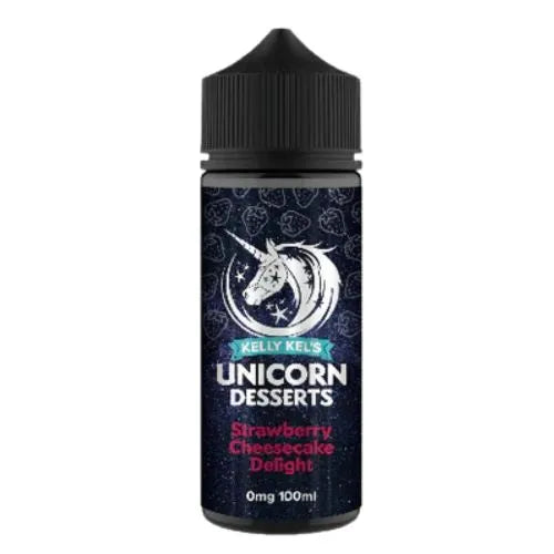 Unicorn Desserts Strawberry Cheesecake Delight Shortfill 100ml