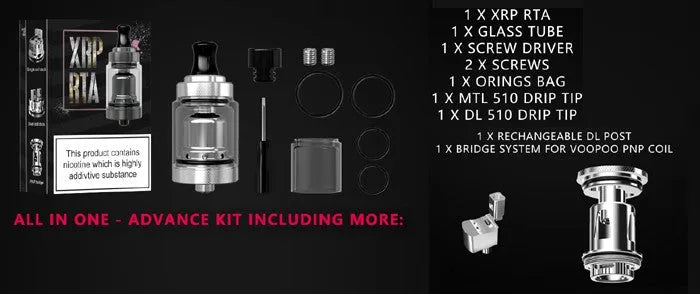 Mechlyfe x Fallout Vape XRP RTA Advanced Kit | bearsvapes.co.uk
