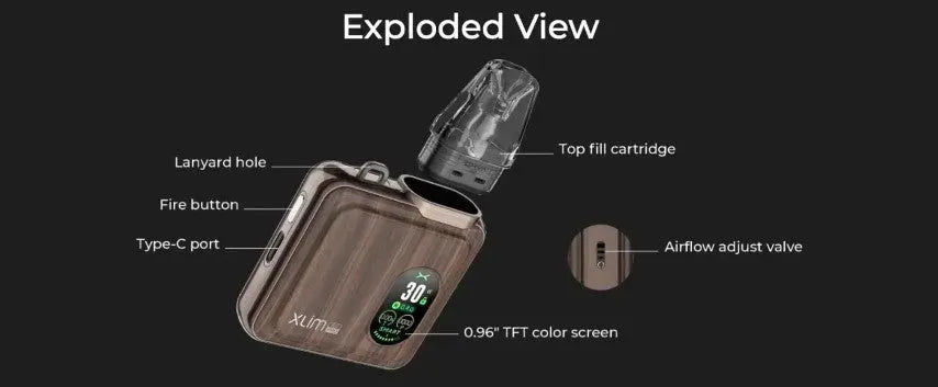 OXVA Xlim SQ Pro Pod Vape Kit NOW ONLY £19.95 | bearsvapes.co.uk