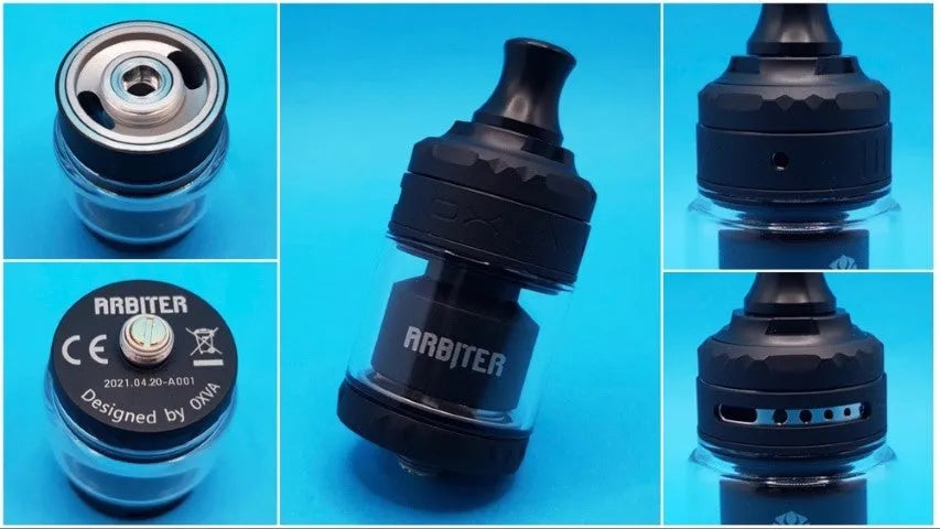 Oxva Arbiter Solo RTA | MTL & RDTL 25mm RTA | bearsvapes.co.uk