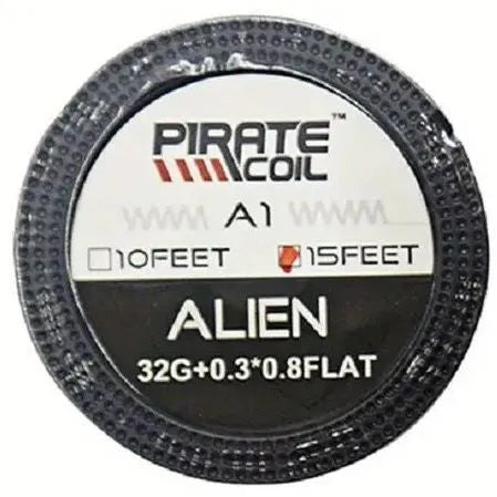 Pirate Coil Premium Vape Wire 15ft KA1 Tiger, Alien, Fused Clapton etc
