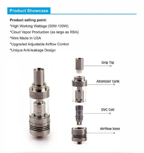 Sense Herakles Sub-Ohm Tank | NOW ONLY £6.95 | bearsvapes.co.uk