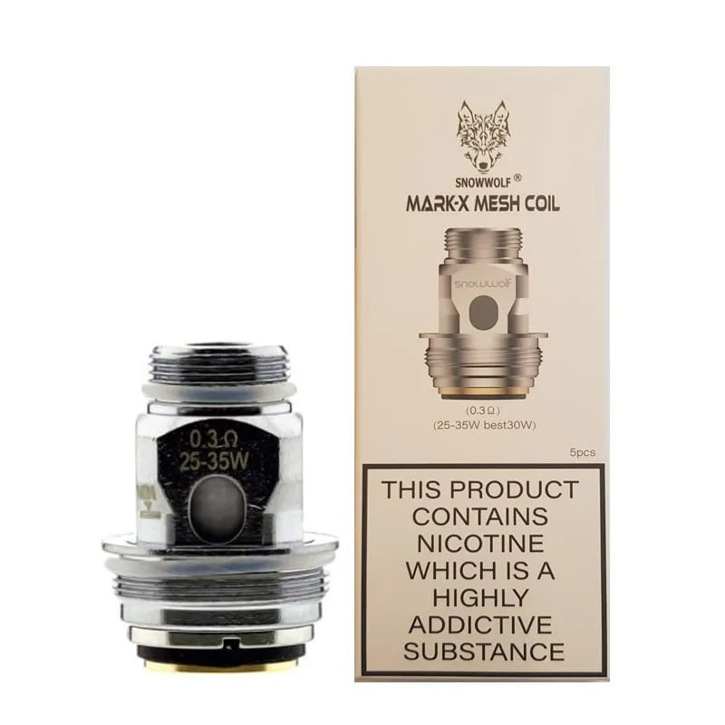 Sigelei Snowwolf Mark-X Replacement coils 5pk | bearsvapes.co.uk