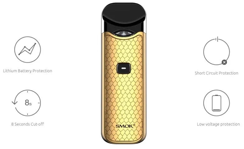 Smok Nord Pod Vape Kit | Extra FREE Pod and 2 Coils | bearsvapes.co.uk