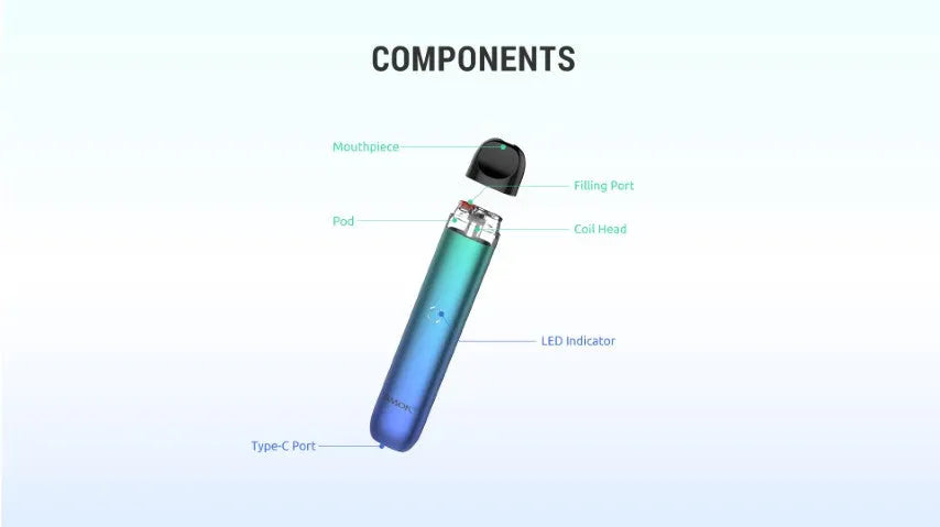 Smok IGEE A1 Pod Vape Kit | 650mAh MTL Starter Kit | bearsvapes.co.uk