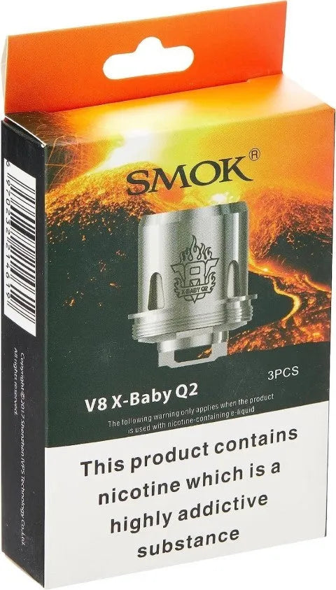 Smok V8 X-Baby Replacement Coils 3pk | ONLY £7.95 | bearsvapes.co.uk