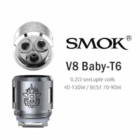 Smok V8 X-Baby Replacement Coils 3pk | ONLY £7.95 | bearsvapes.co.uk