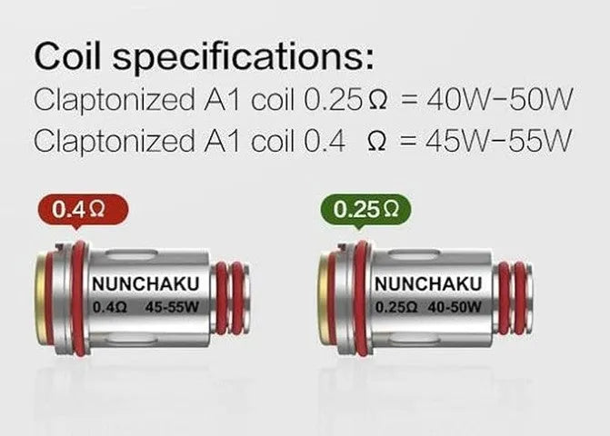 Uwell Nunchaku Replacement Coils 4pk | bearsvapes.co.uk