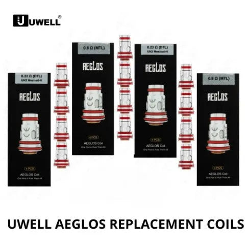 Uwell Aeglos Replacement Coils 4 Pack | bearsvapes.co.uk