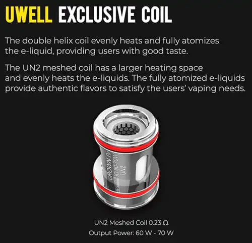 Uwell Crown IV Replacement Coils 5pk | bearsvapes.co.uk