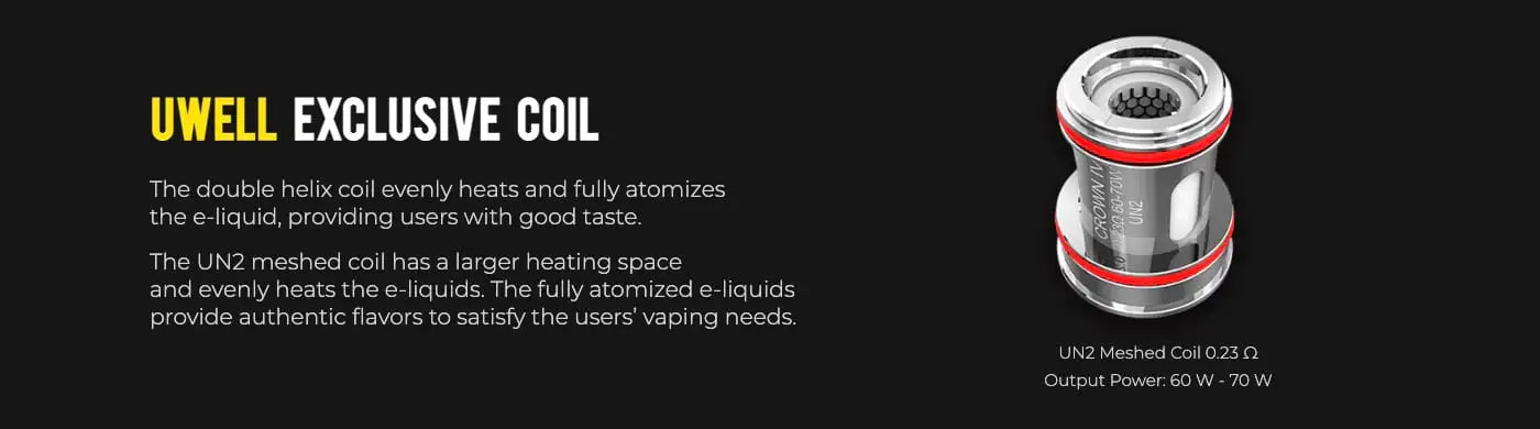 Uwell Crown IV Replacement Coils 5pk | bearsvapes.co.uk