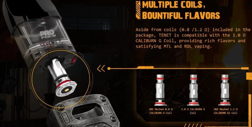 Uwell Caliburn Tenet Pod Vape Kit | NOW ONLY £15.95 | bearsvapes.co.uk