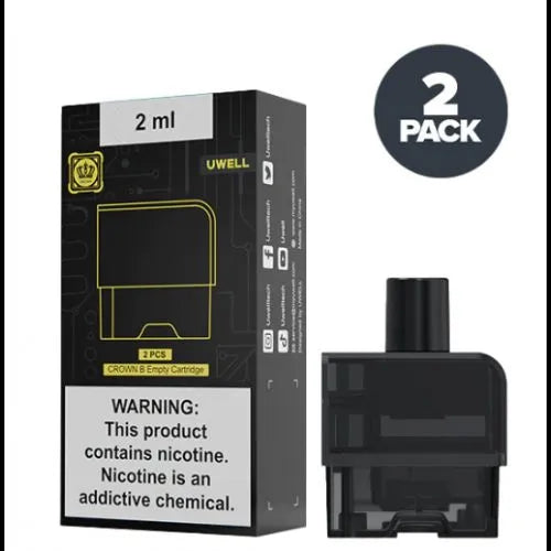 Uwell Crown B Replacement Pod Cartridge 2 Pack | bearsvapes.co.uk
