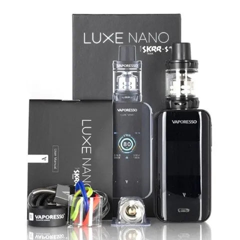 Vaporesso LUXE Nano Vape Kit - SKRR S Mini Tank | bearsvapes.co.uk