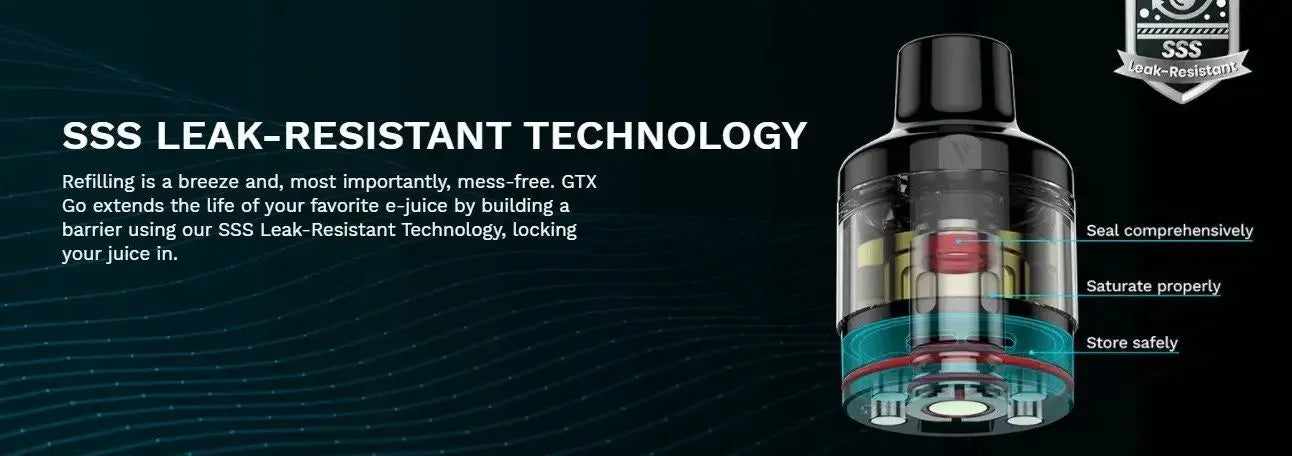 Vaporesso GTX Go 40 Pod Vape Kit | bearsvapes.co.uk