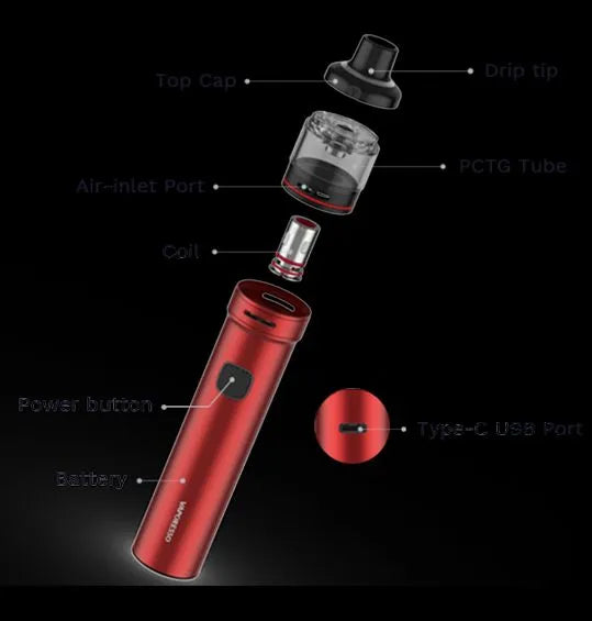 Vaporesso GTX Go 40 Pod Vape Kit | bearsvapes.co.uk