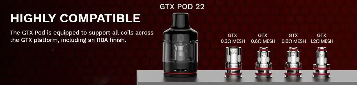 Vaporesso GTX Go 40 Pod Vape Kit | bearsvapes.co.uk