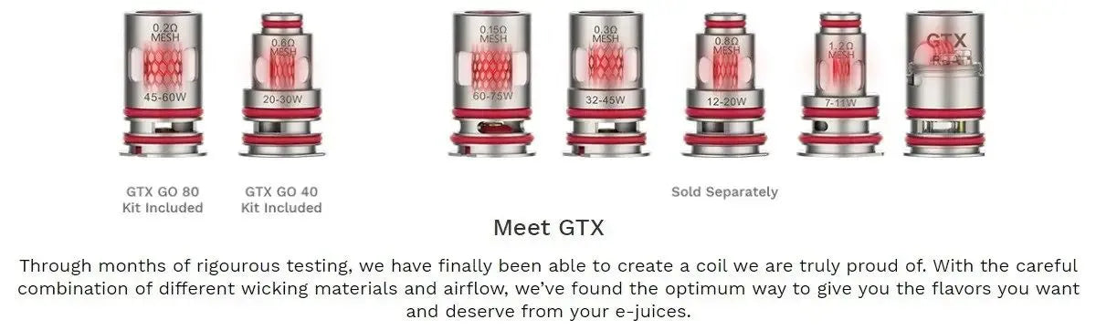 Vaporesso GTX Go 40 Pod Vape Kit | bearsvapes.co.uk