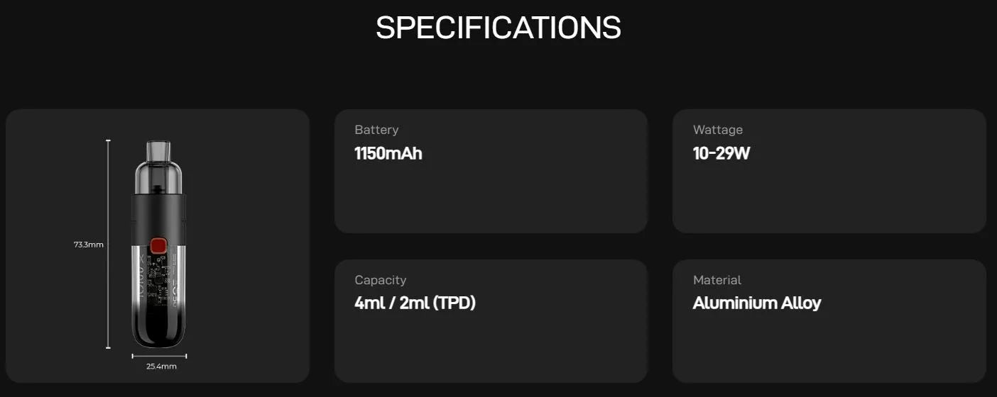 Vaporesso X Moti Mini Pod Vape Kit | ONLY £9.95 | bearsvapes.co.uk