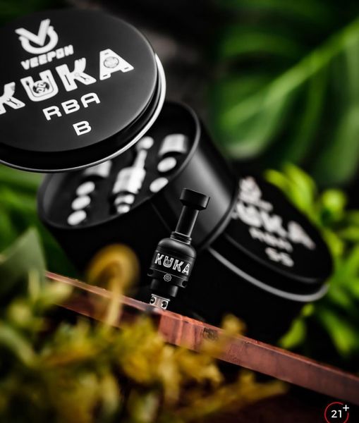 Veepon Kuka RBA | Single Coil Boro RBA | bearsvapes.co.uk