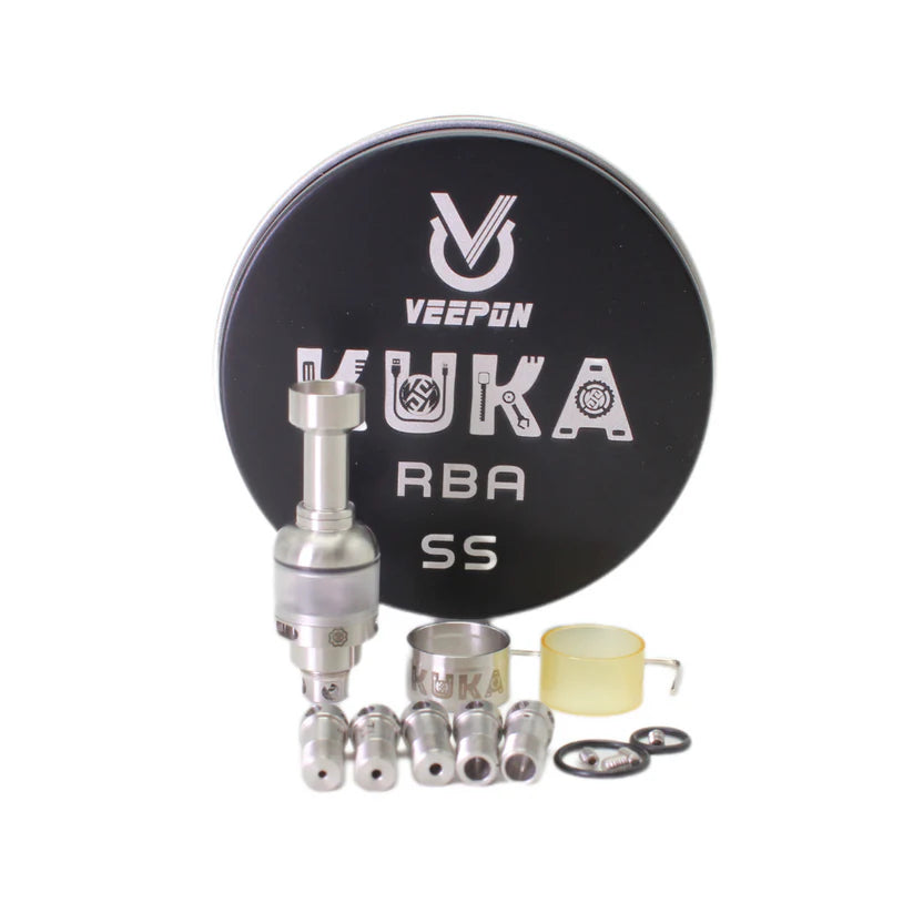 Veepon Kuka RBA | Single Coil Boro RBA | bearsvapes.co.uk