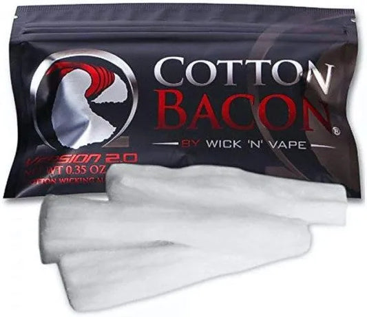 Cotton Bacon V2 by Wick'n'Vape | 10 x 10cm strips | bearsvapes.co.uk