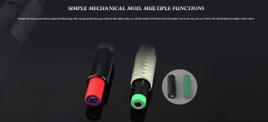 Wismec Reuleaux RX Machina Mech Mod RDA Kit | bearsvapes.co.uk