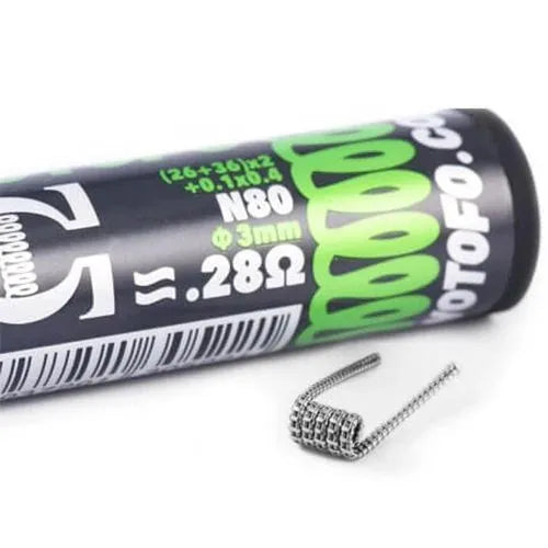 Wotofo Pre-made Juggernaut Coils 0.28 Ohm 10 Pack  | bearsvapes.co.uk