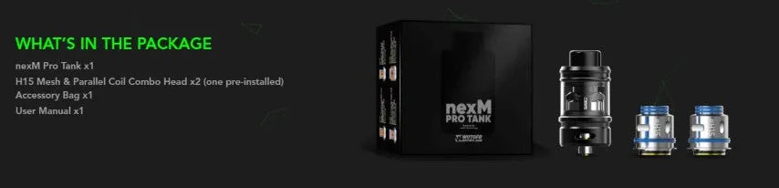 Wotofo nexMESH Pro Vape Tank | NOW ONLY £19.95 | bearsvapes.co.uk