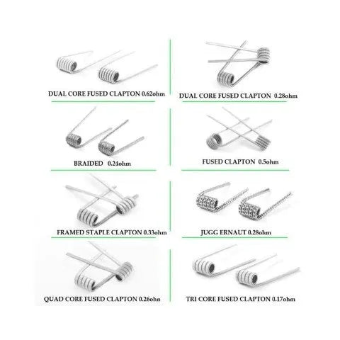 Wotofo Pre Made Vape Coils | 5 Pack or 10 Pack | bearsvapes.co.uk