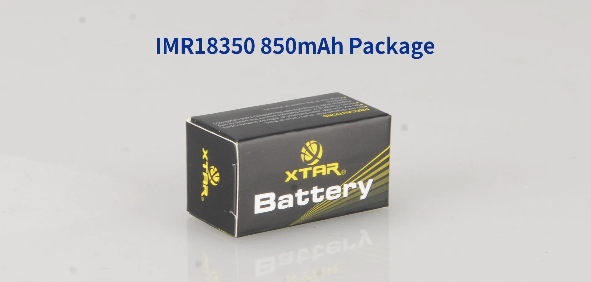 Xtar IMR 18350 Battery 850mAh 4.25A  | bearsvapes.co.uk
