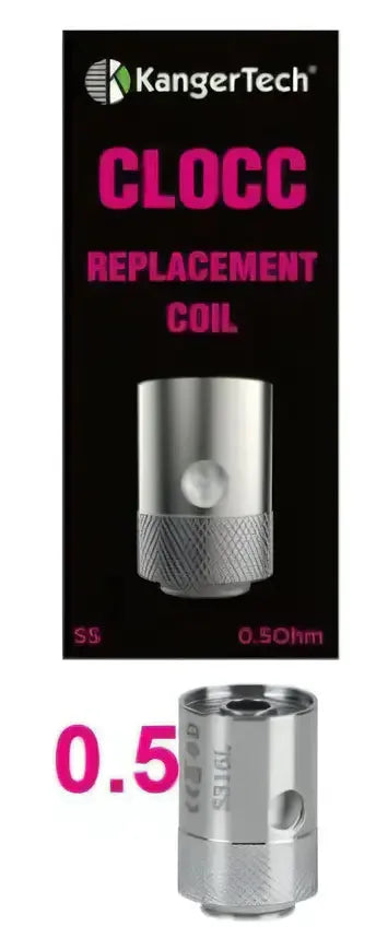 Kanger Tech CLOCC Replacement Coils 5pk | bearsvapes.co.uk