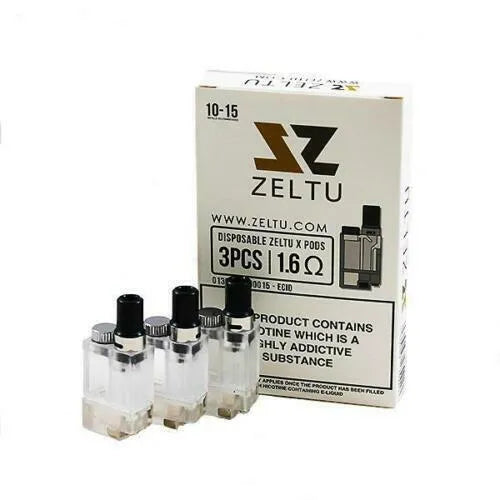 Zeltu X Replacement Pods 3 Pack | bearsvapes.co.uk