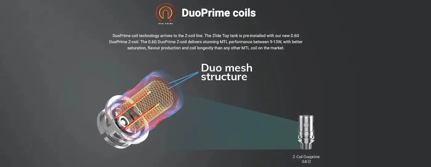Innokin Zlide Top MTL & DTL Vape Tank | bearsvapes.co.uk