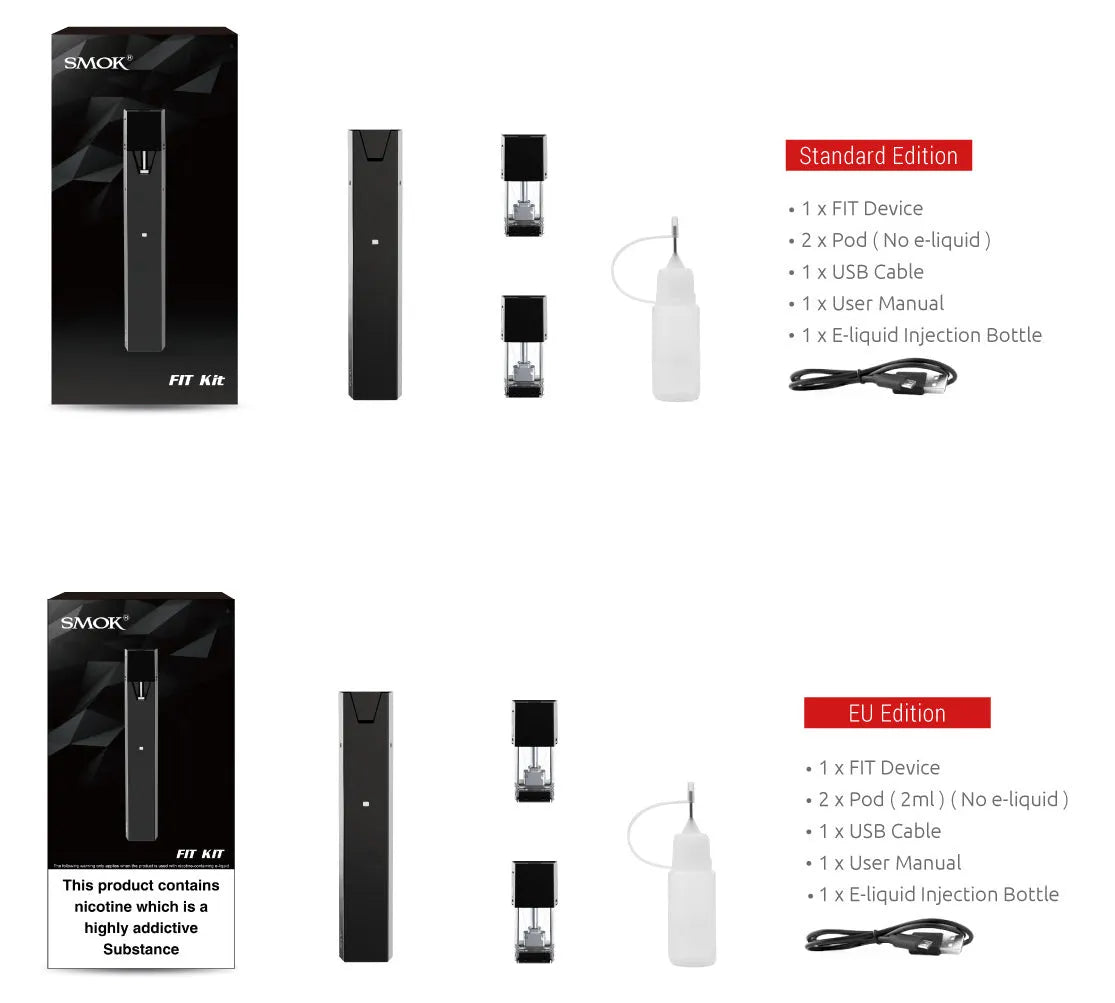 Smok Fit MTL AIO Pod Vape Kit | bearsvapes.co.uk