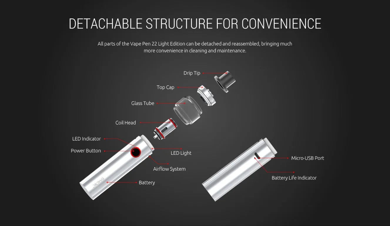 Smok Vape Pen 22 Light Edition Vape Kit | bearsvapes.co.uk