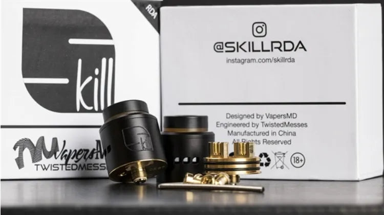 Vapers MD & Twisted Messes Skill RDA | bearsvapes.co.uk